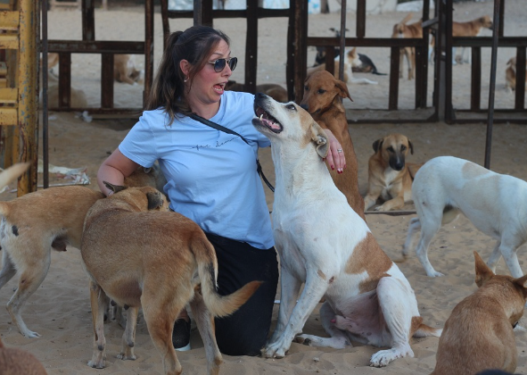 CRISTINA E SUA ONG DE ANIMAIS ABANDONADOS